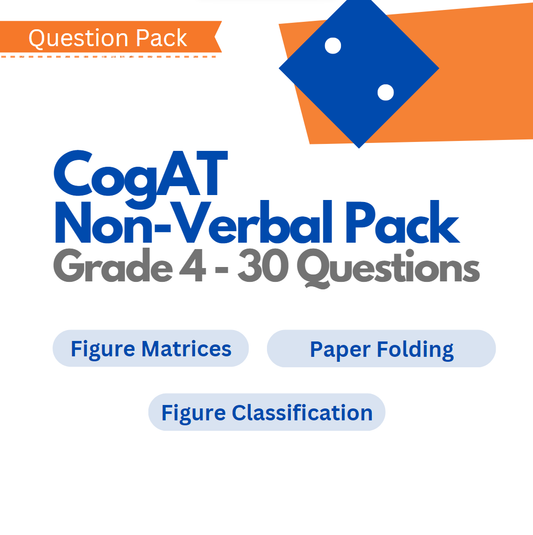 CogAT Non-Verbal Questions Grade 4